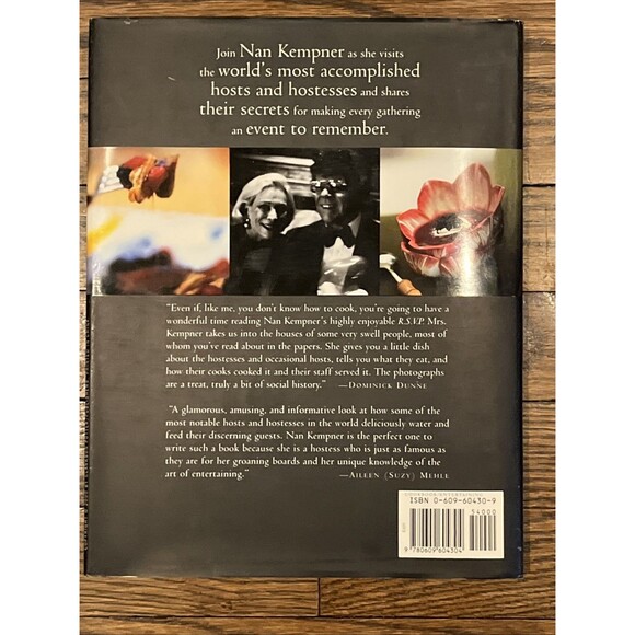 Lot of 2 Entertaining Hardcover Books Menus CookBook - Picture 4 of 8